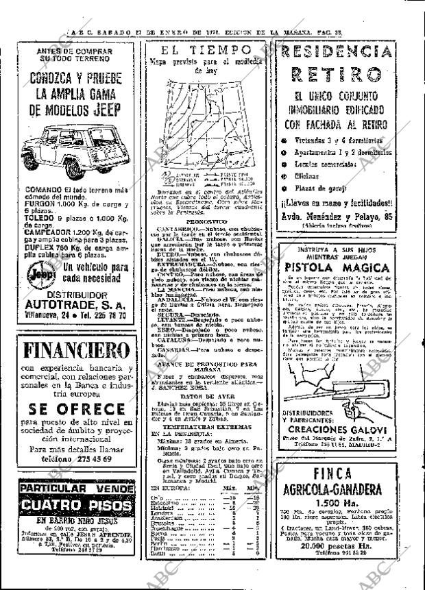 ABC MADRID 17-01-1970 página 38