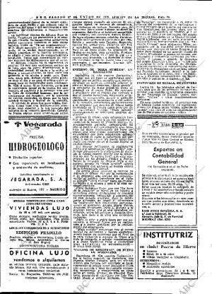 ABC MADRID 17-01-1970 página 70
