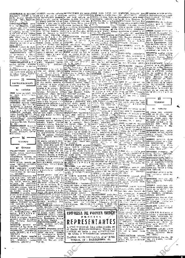 ABC MADRID 17-01-1970 página 85