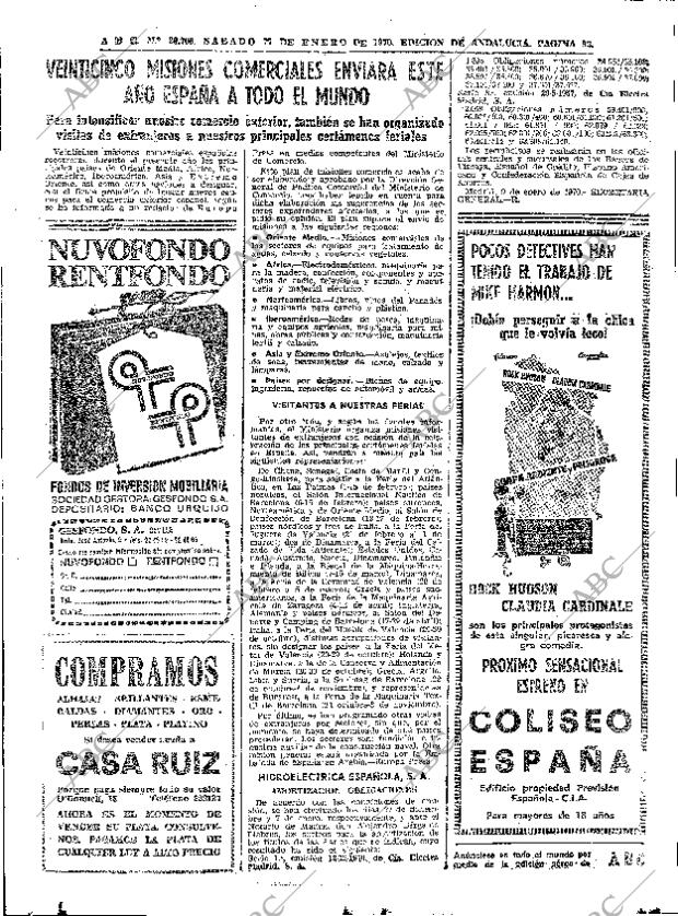 ABC SEVILLA 17-01-1970 página 32