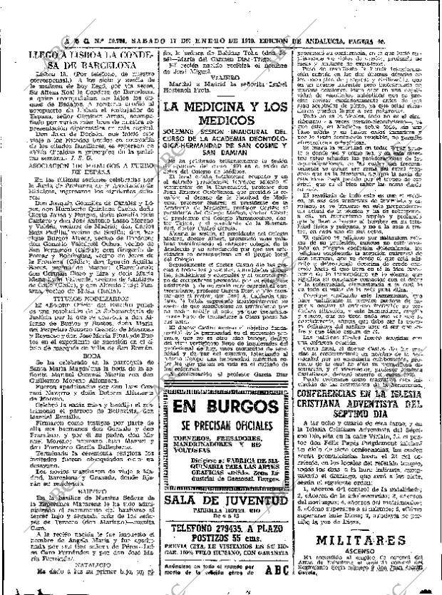 ABC SEVILLA 17-01-1970 página 40