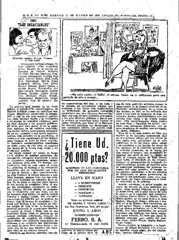 ABC SEVILLA 17-01-1970 página 47