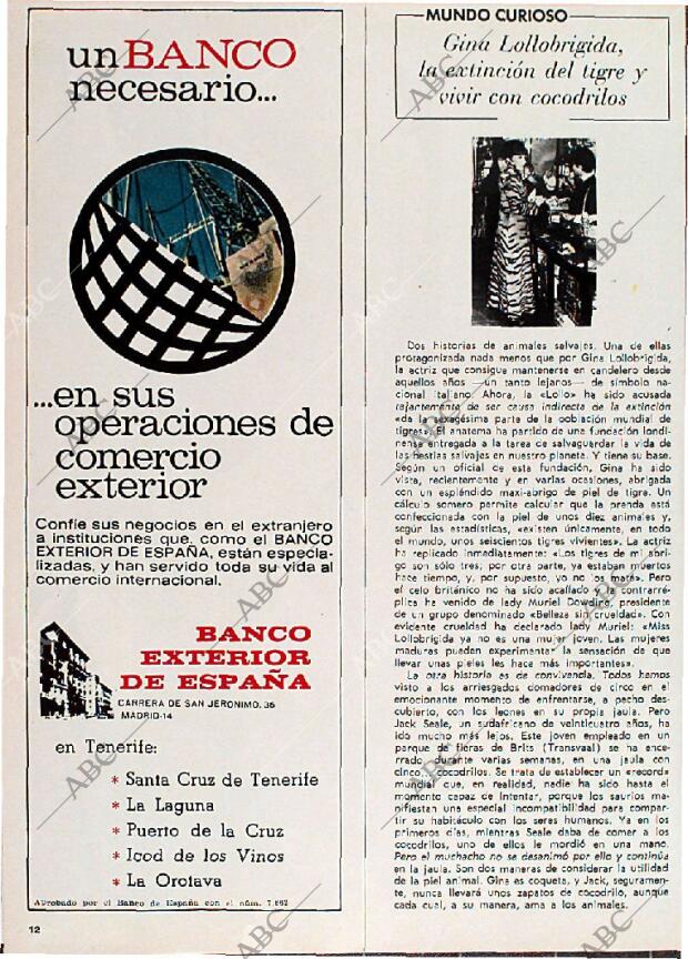 BLANCO Y NEGRO MADRID 17-01-1970 página 12