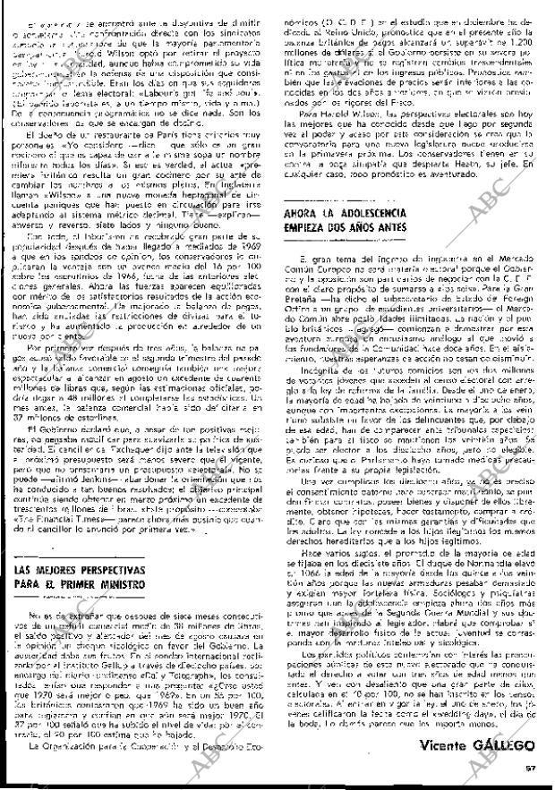 BLANCO Y NEGRO MADRID 17-01-1970 página 57