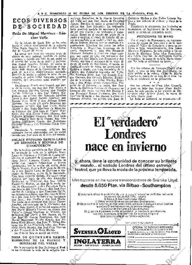 ABC MADRID 21-01-1970 página 45