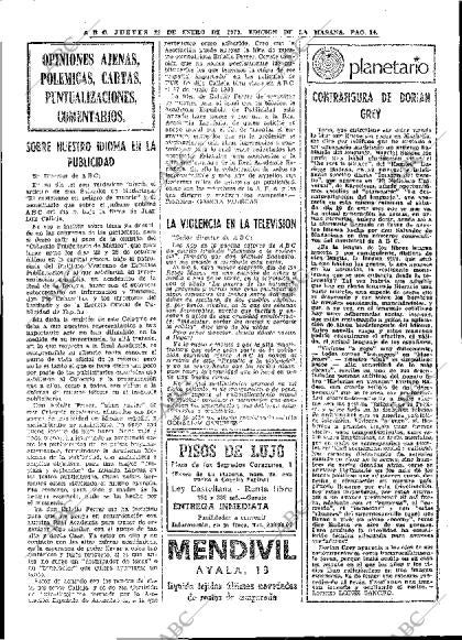 ABC MADRID 22-01-1970