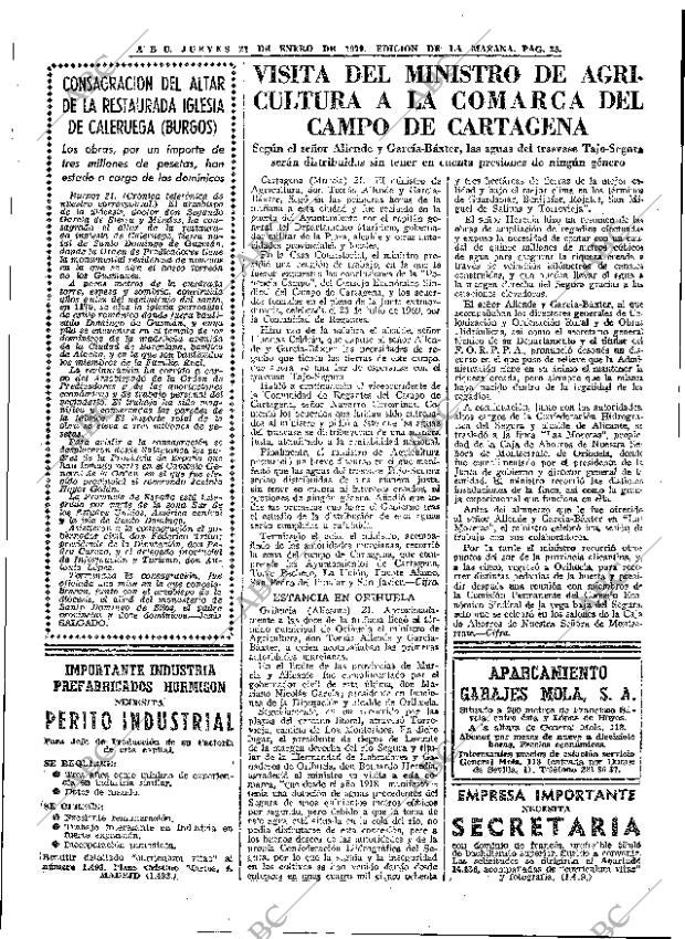 ABC MADRID 22-01-1970 página 35