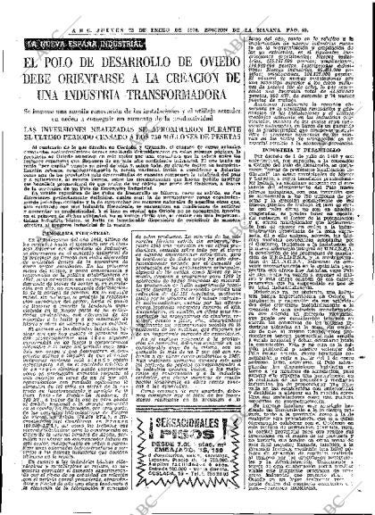 ABC MADRID 22-01-1970