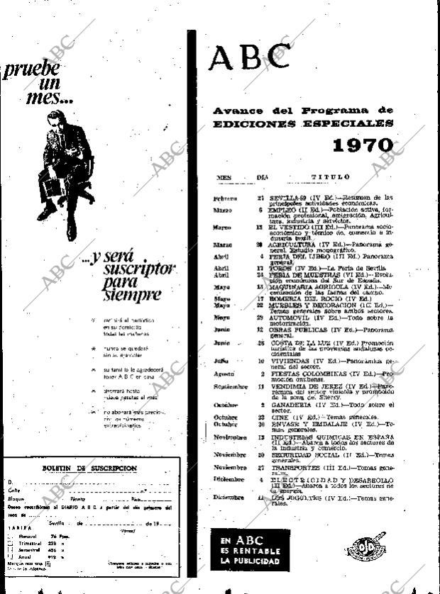 ABC SEVILLA 23-01-1970 página 95