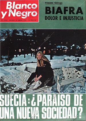 BLANCO Y NEGRO MADRID 24-01-1970 página 1