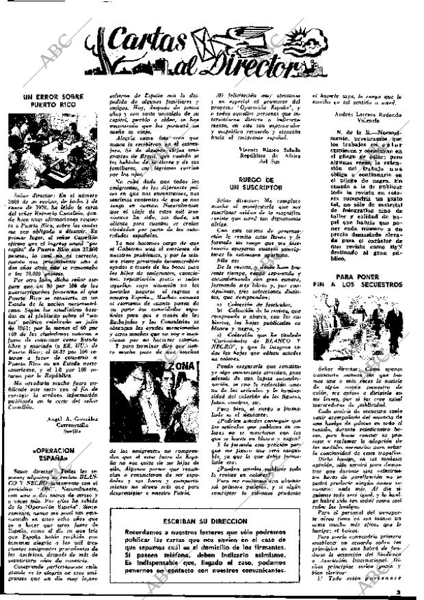 BLANCO Y NEGRO MADRID 24-01-1970 página 3