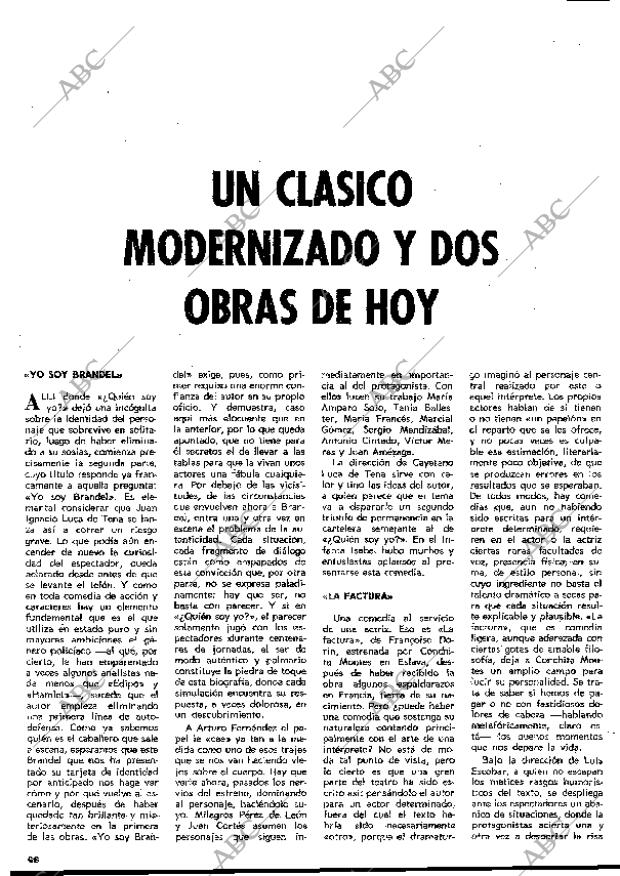 BLANCO Y NEGRO MADRID 24-01-1970 página 66