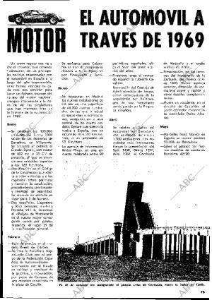 BLANCO Y NEGRO MADRID 24-01-1970 página 75