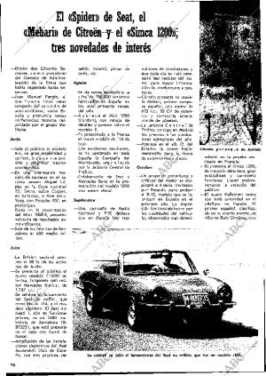 BLANCO Y NEGRO MADRID 24-01-1970 página 76