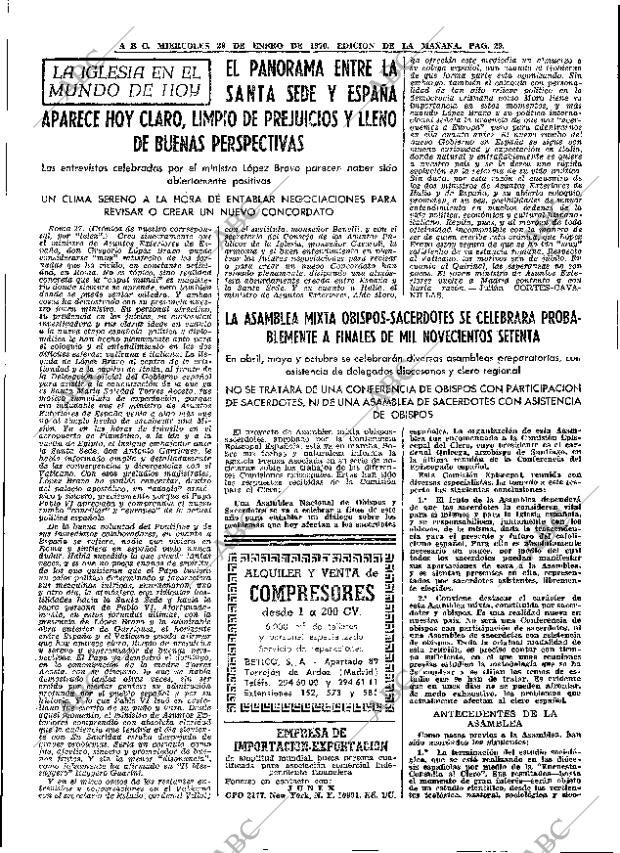 ABC MADRID 28-01-1970 página 29