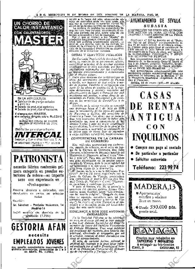 ABC MADRID 28-01-1970 página 36