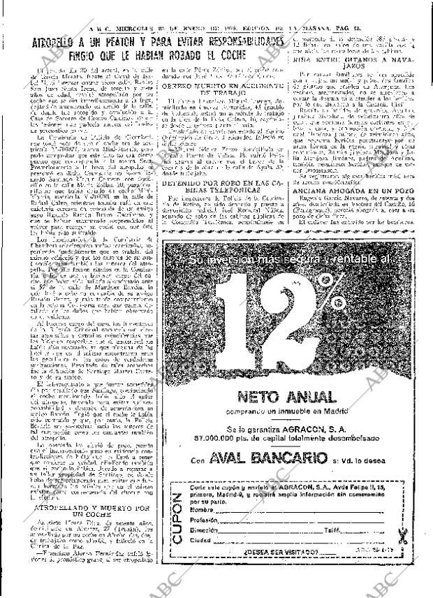 ABC MADRID 28-01-1970 página 43