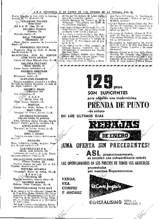 ABC MADRID 28-01-1970 página 47