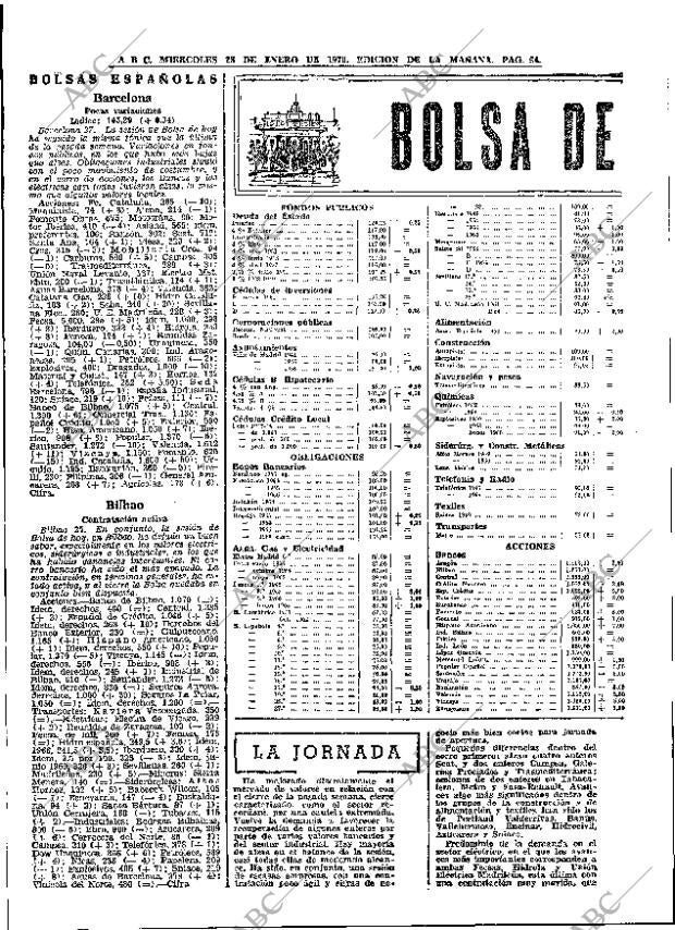 ABC MADRID 28-01-1970 página 54