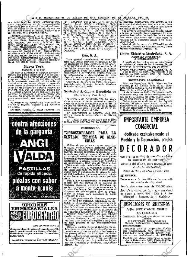 ABC MADRID 28-01-1970 página 56