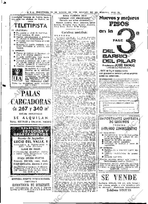 ABC MADRID 28-01-1970 página 72