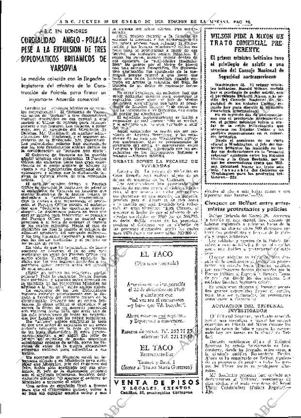 ABC MADRID 29-01-1970 página 24