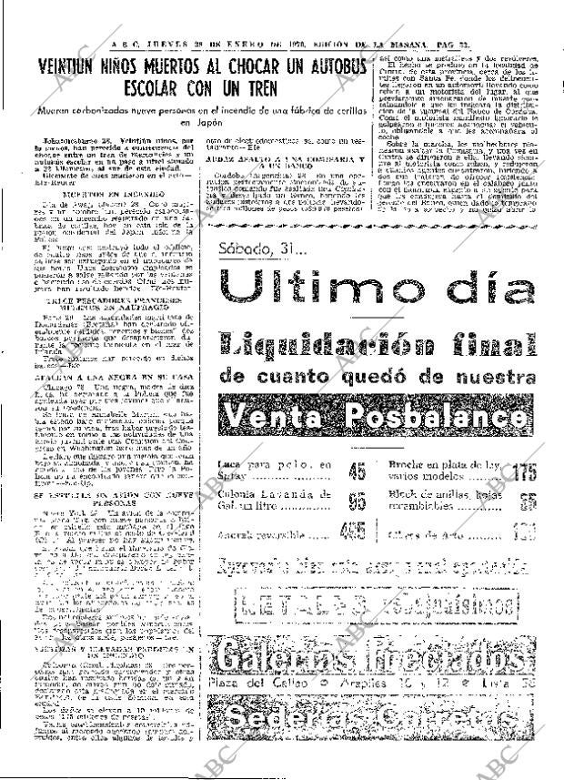 ABC MADRID 29-01-1970 página 33