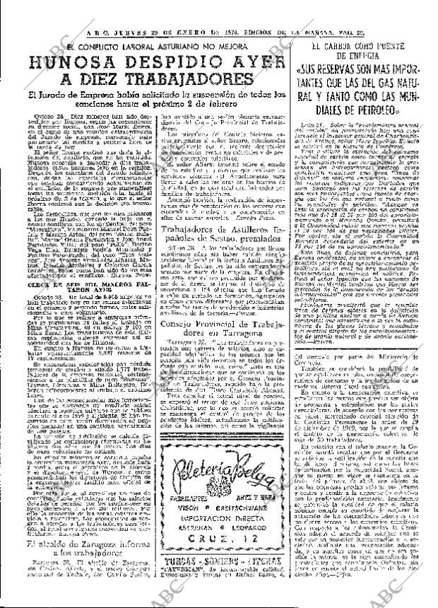 ABC MADRID 29-01-1970 página 39