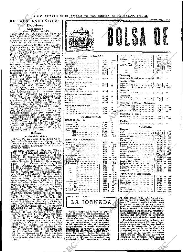 ABC MADRID 29-01-1970 página 54