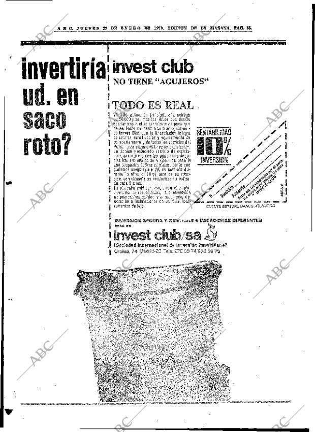 ABC MADRID 29-01-1970 página 58