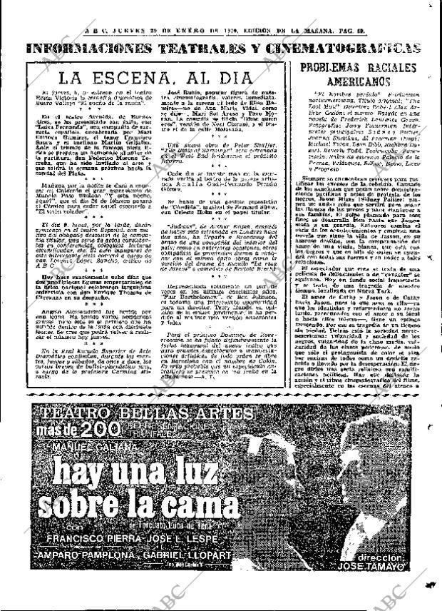 ABC MADRID 29-01-1970 página 69