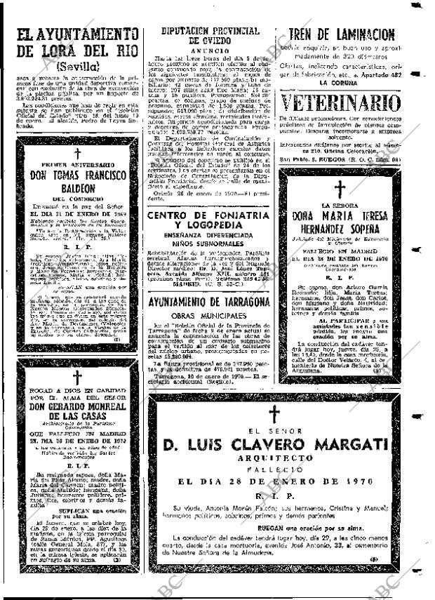 ABC MADRID 29-01-1970 página 97