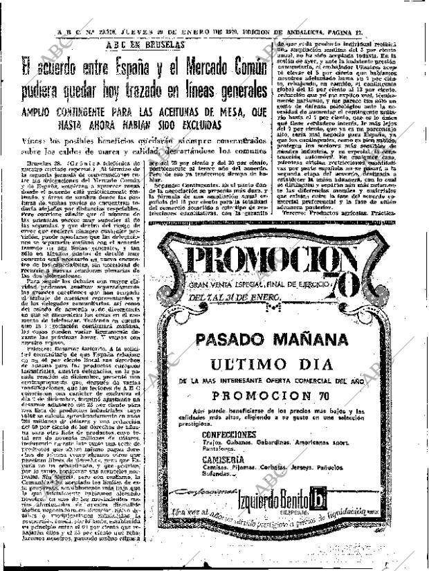 ABC SEVILLA 29-01-1970 página 15