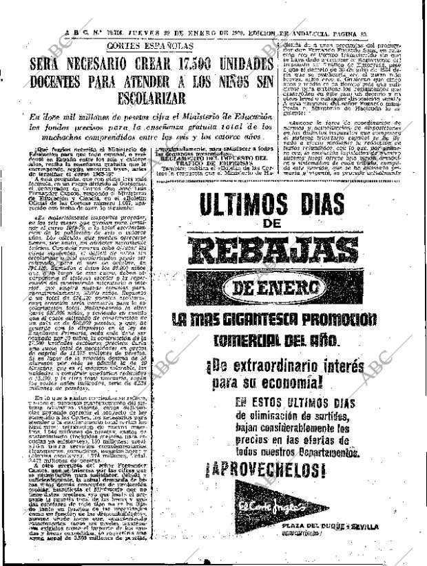ABC SEVILLA 29-01-1970 página 17