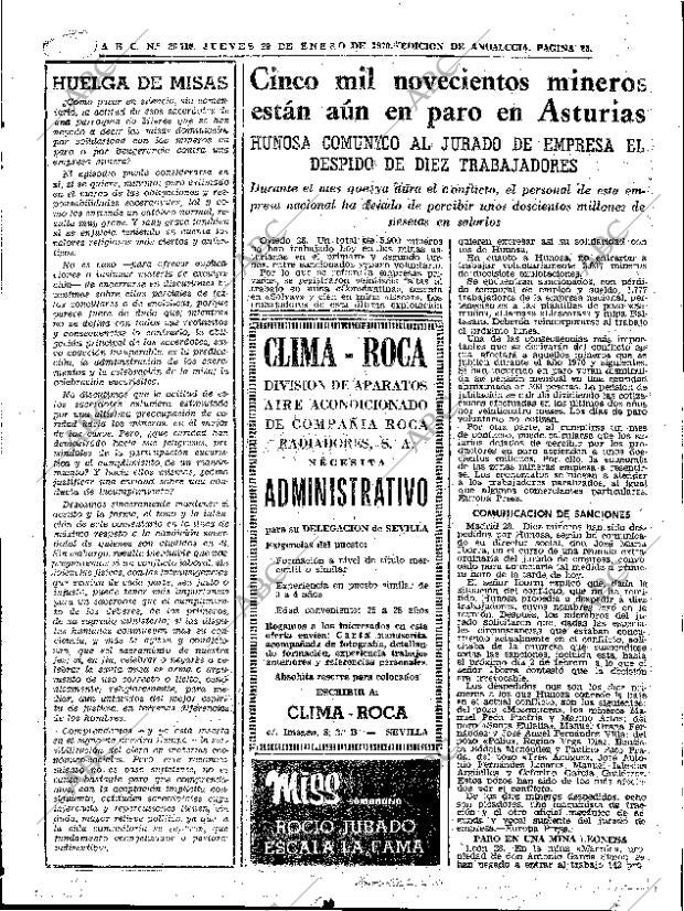 ABC SEVILLA 29-01-1970 página 23