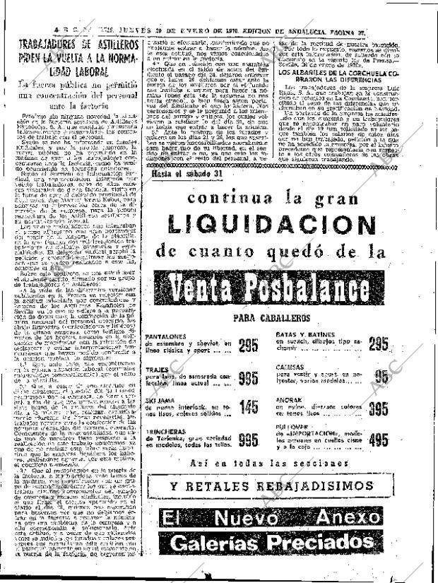 ABC SEVILLA 29-01-1970 página 25