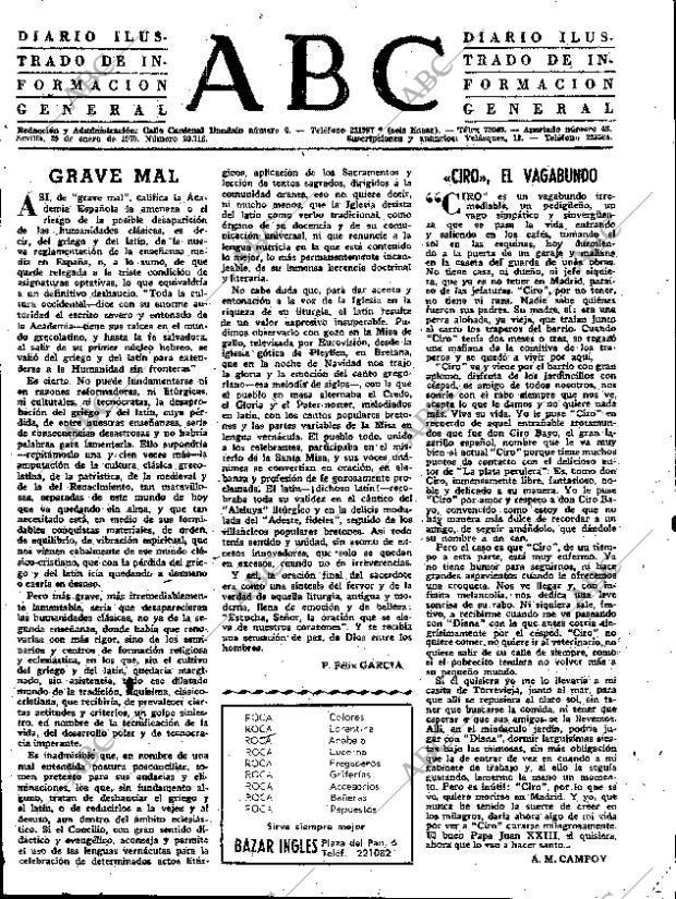 ABC SEVILLA 29-01-1970 página 3