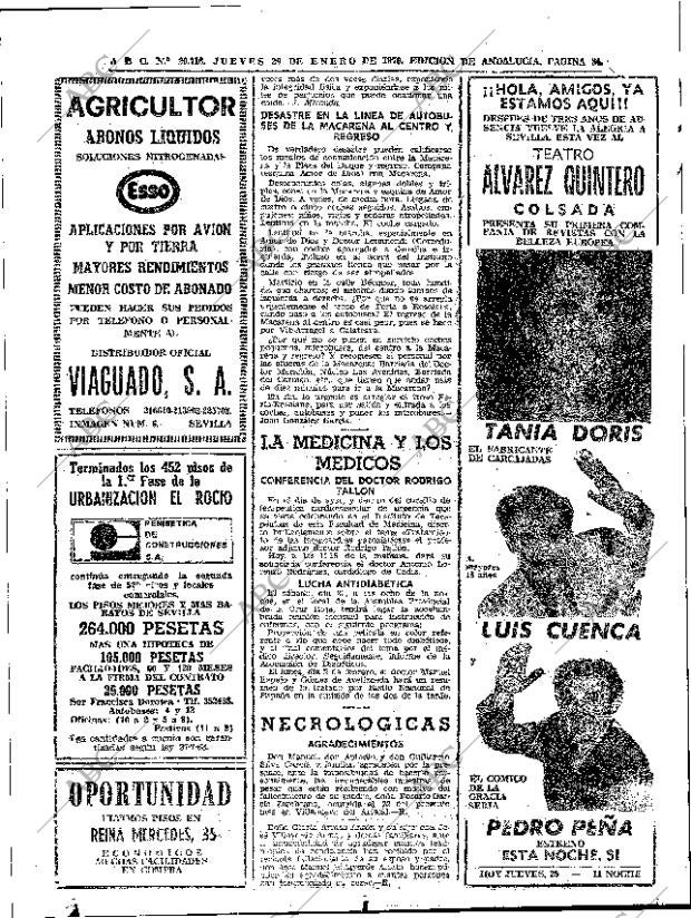 ABC SEVILLA 29-01-1970 página 32