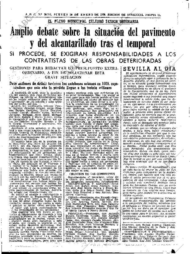 ABC SEVILLA 29-01-1970 página 33