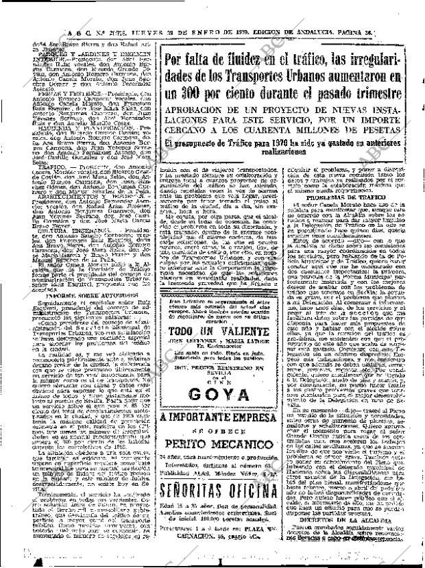 ABC SEVILLA 29-01-1970 página 34
