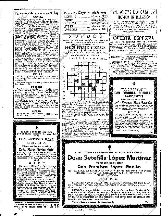 ABC SEVILLA 29-01-1970 página 54