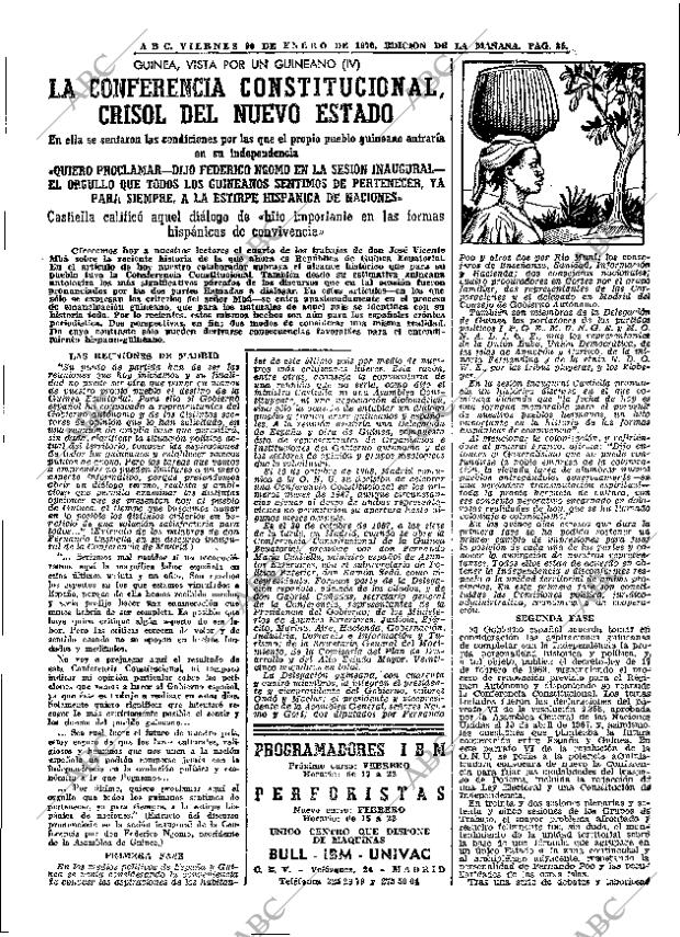 ABC MADRID 30-01-1970 página 25