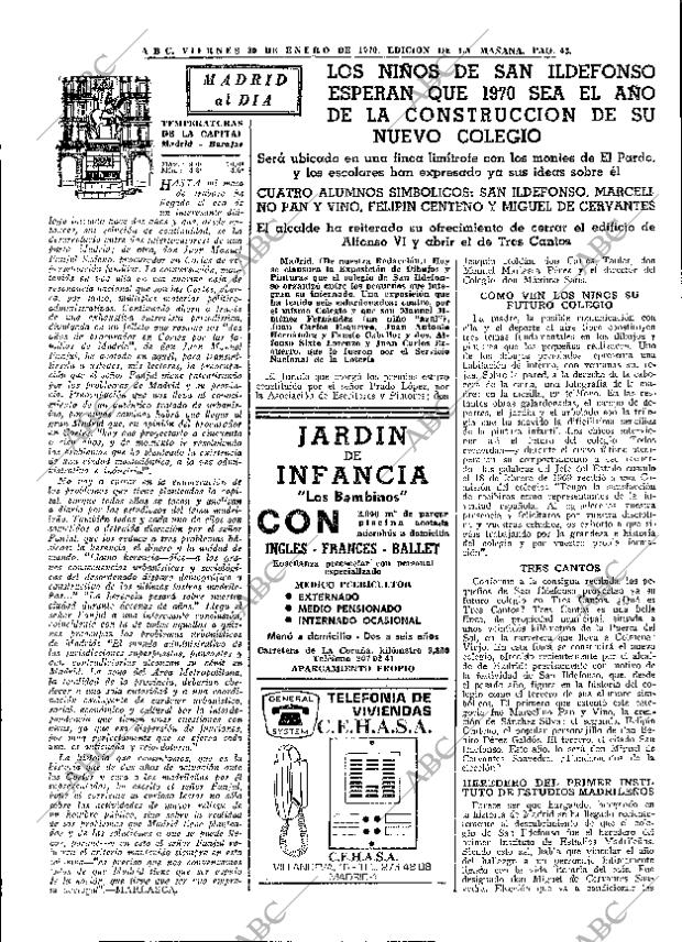 ABC MADRID 30-01-1970 página 43