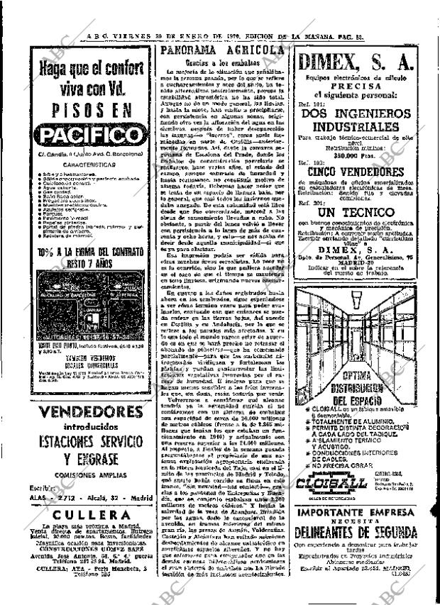 ABC MADRID 30-01-1970 página 52