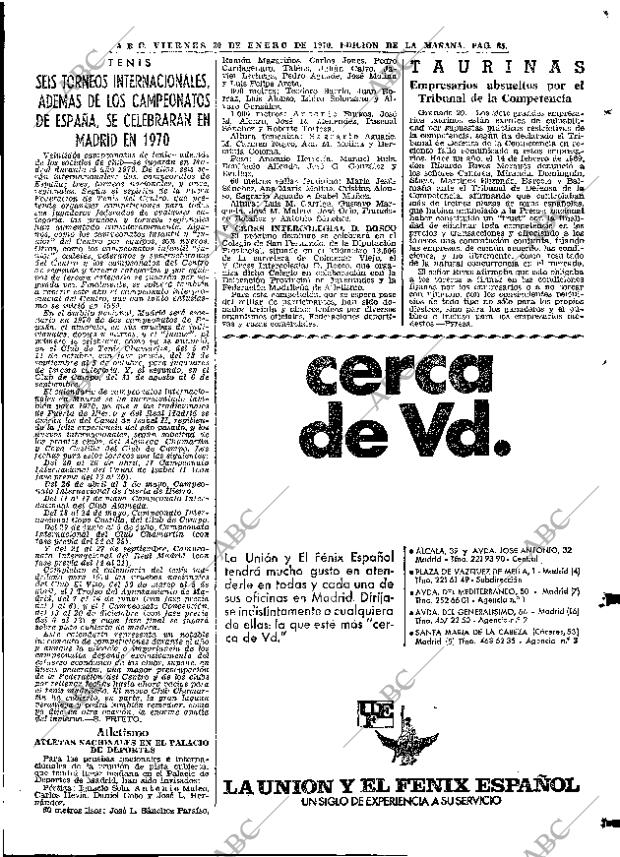 ABC MADRID 30-01-1970 página 65