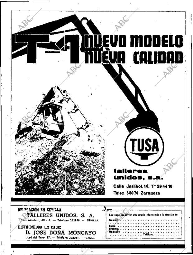 ABC SEVILLA 30-01-1970 página 10