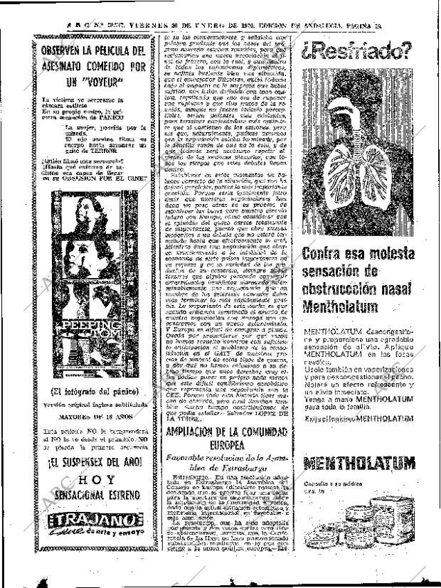 ABC SEVILLA 30-01-1970 página 16