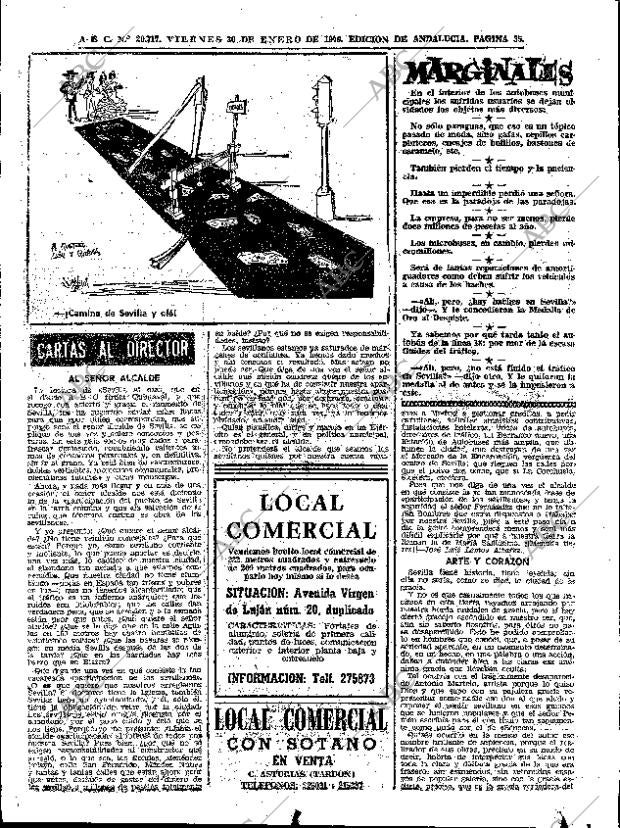 ABC SEVILLA 30-01-1970 página 35