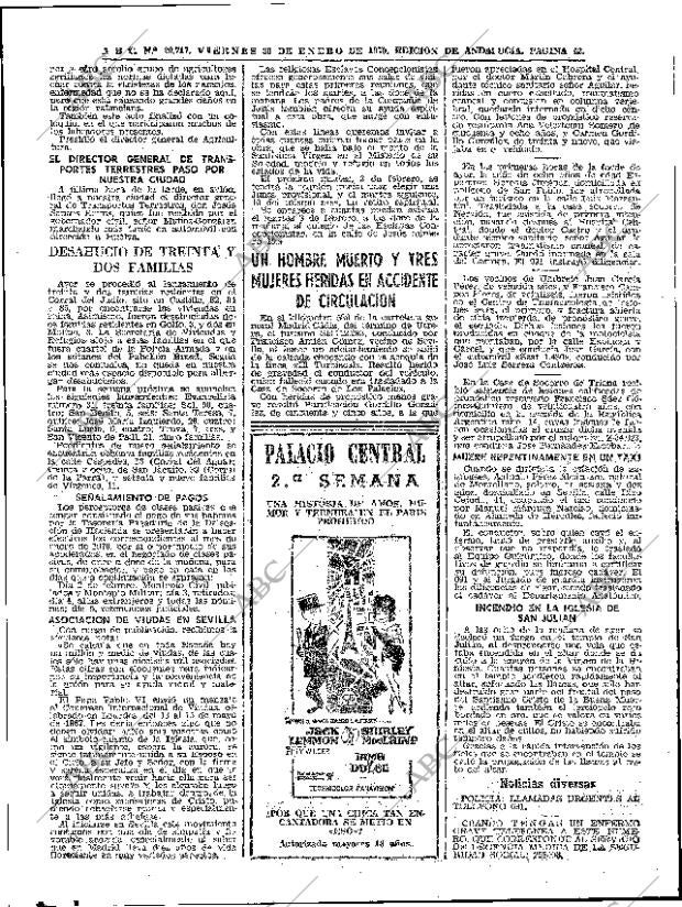 ABC SEVILLA 30-01-1970 página 42