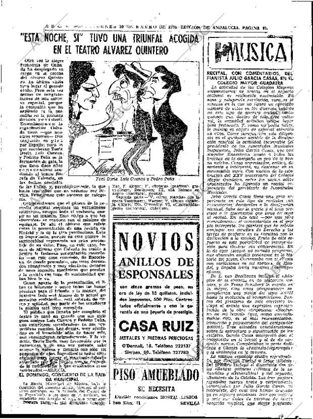 ABC SEVILLA 30-01-1970 página 47